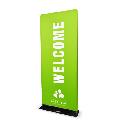 StretchFit Premium Display Banner | Tension Fabric Lobby & Trade Show Stand