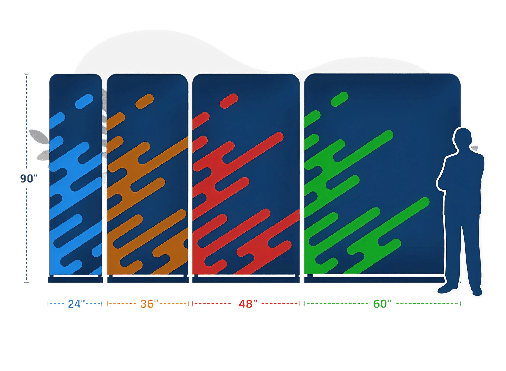 StretchFit Premium Display Banner | Tension Fabric Lobby & Trade Show Stand