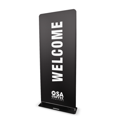StretchFit Premium Display Banner | Tension Fabric Lobby & Trade Show Stand