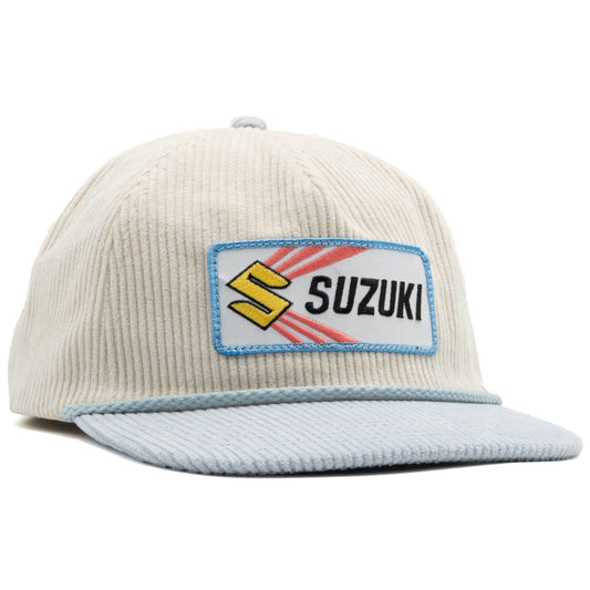 Suzuki - Vanilla / Sky Blue Hat
