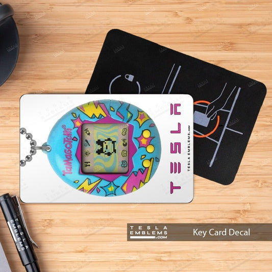 Tamagotchi Keycard Decal