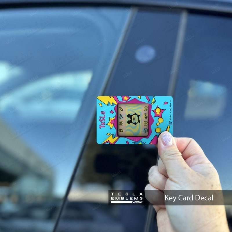 Tamagotchi Keycard Decal