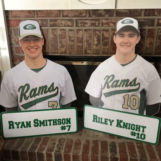 Team Pedestal Yard Signs
