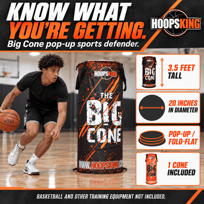 The Big Cone - Pop Up Sports Defender Cone