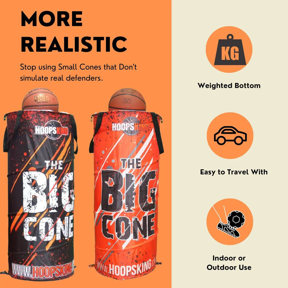 The Big Cone - Pop Up Sports Defender Cone