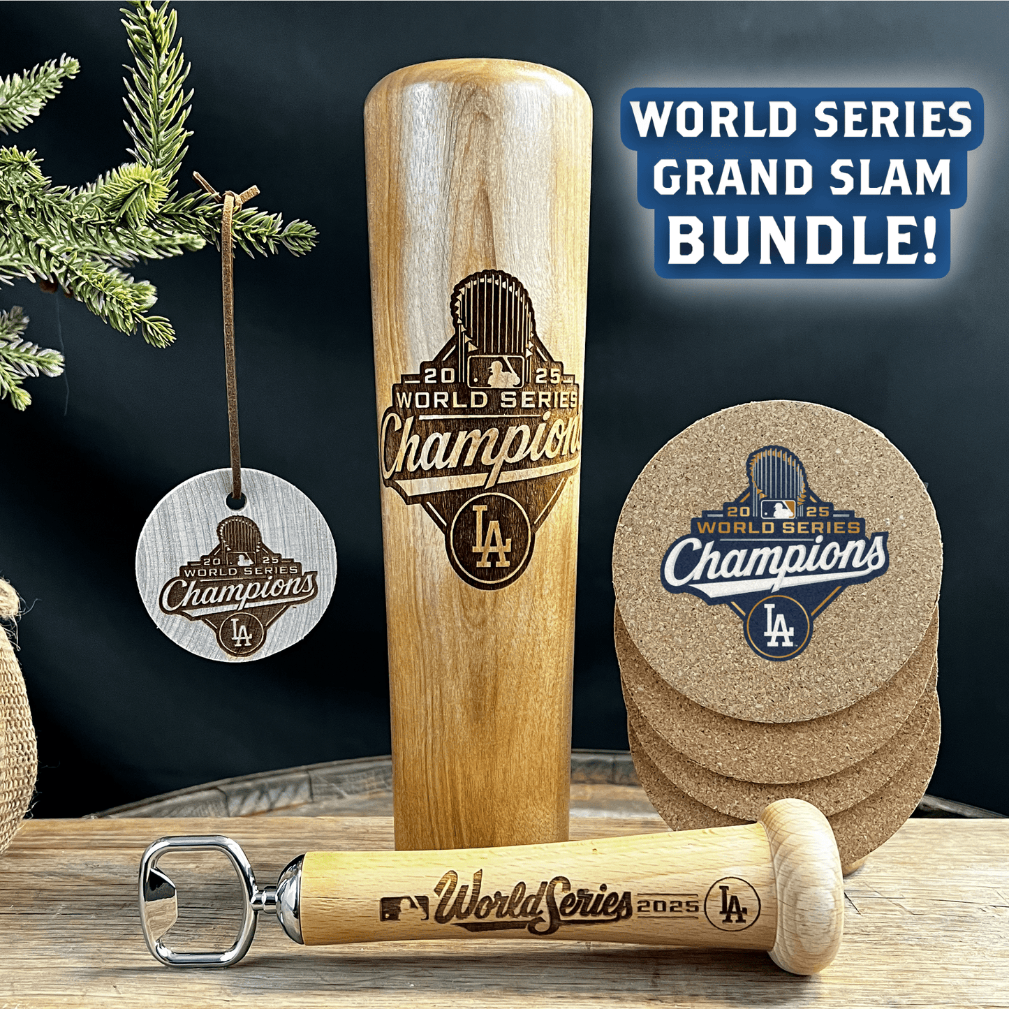 The Grand Slam Los Angeles Dodgers World Series Bundle