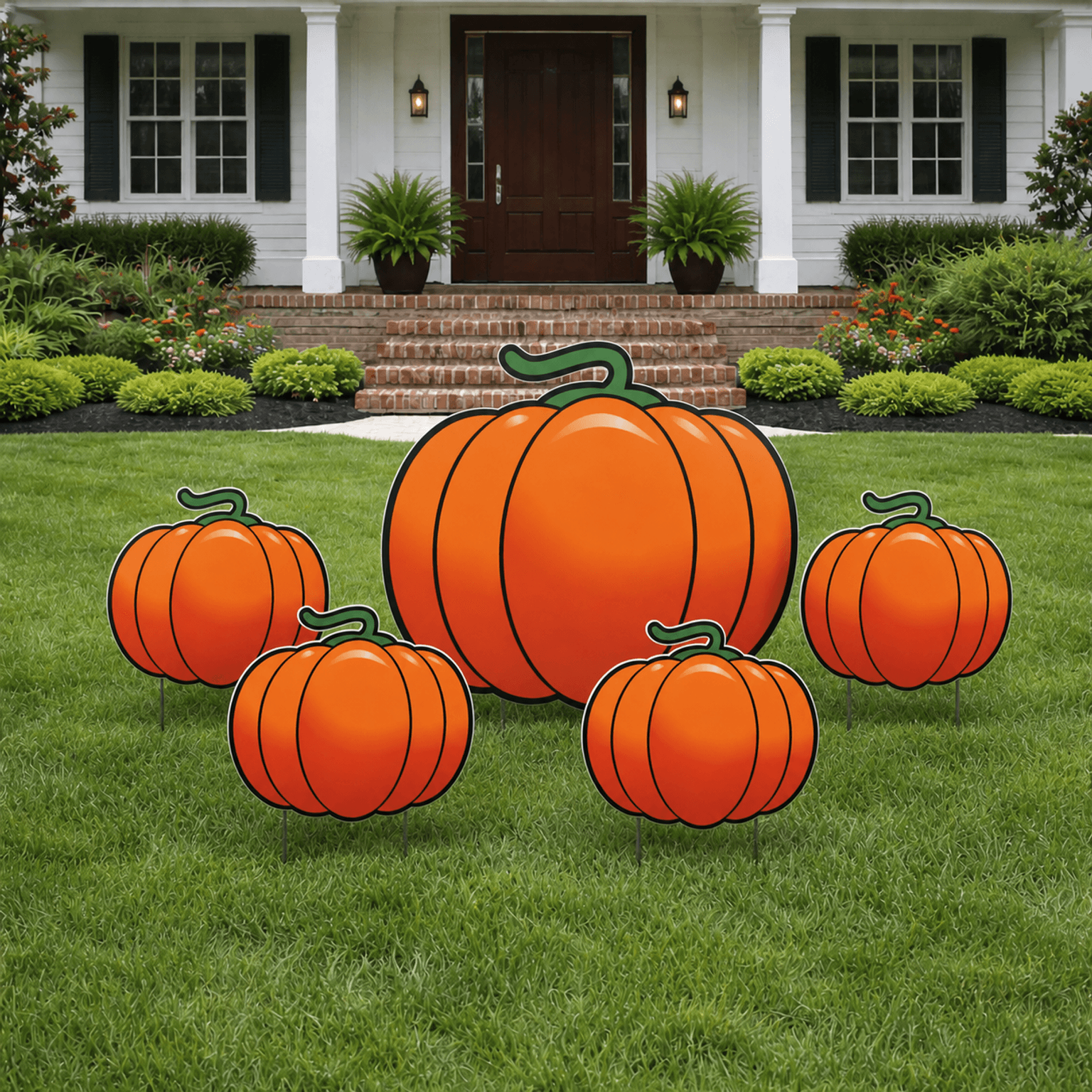 The Great Pumpkin Patch Halloween Yard Card | 6 Piece Set