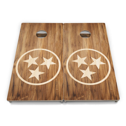 TN Tri - Star Cornhole Boards - Professional Tournament Series