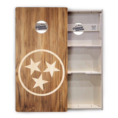 TN Tri - Star Cornhole Boards - Professional Tournament Series