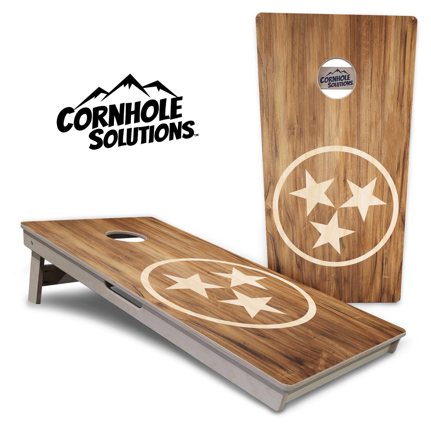 TN Tri - Star Cornhole Boards - Professional Tournament Series
