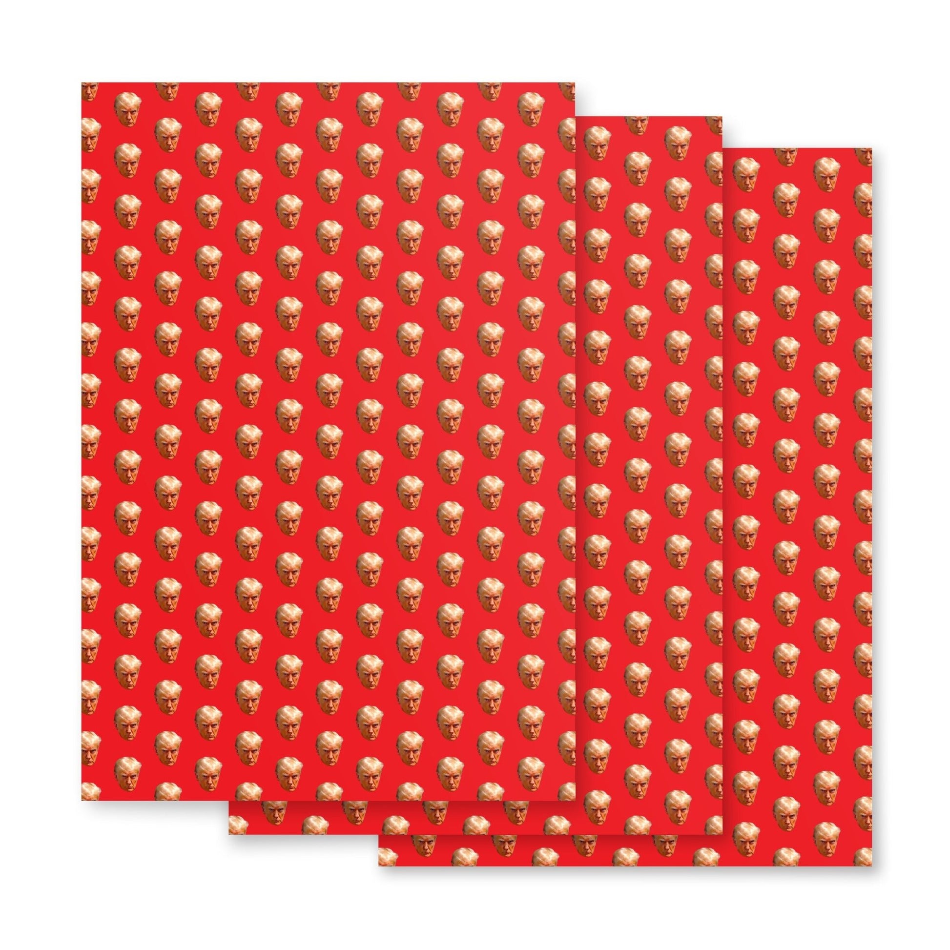 Trump Mugshot Wrapping Paper Sheets