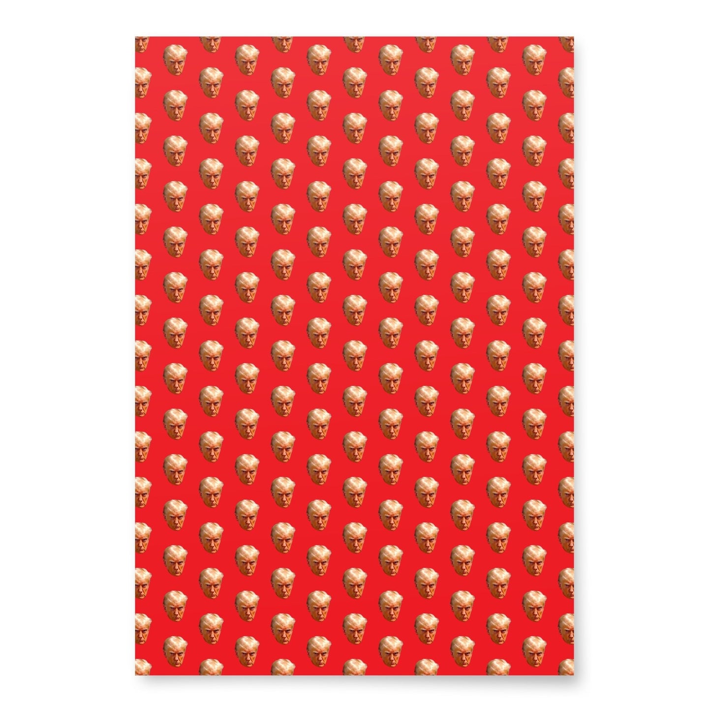 Trump Mugshot Wrapping Paper Sheets