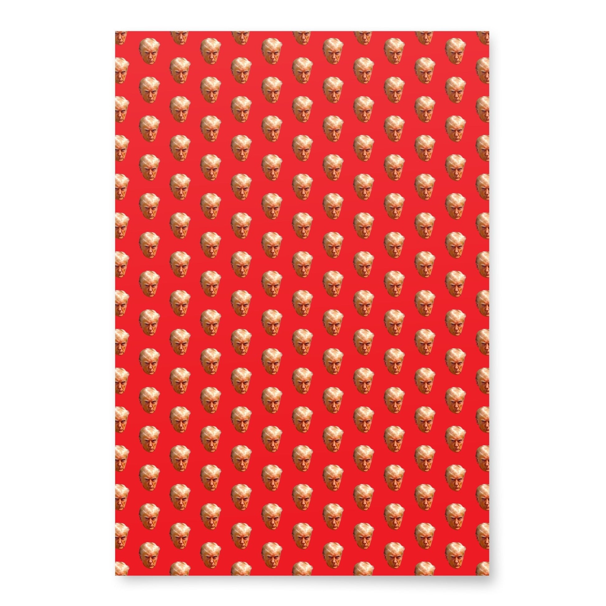 Trump Mugshot Wrapping Paper Sheets