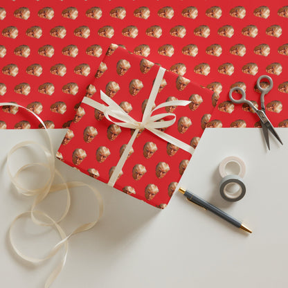 Trump Mugshot Wrapping Paper Sheets