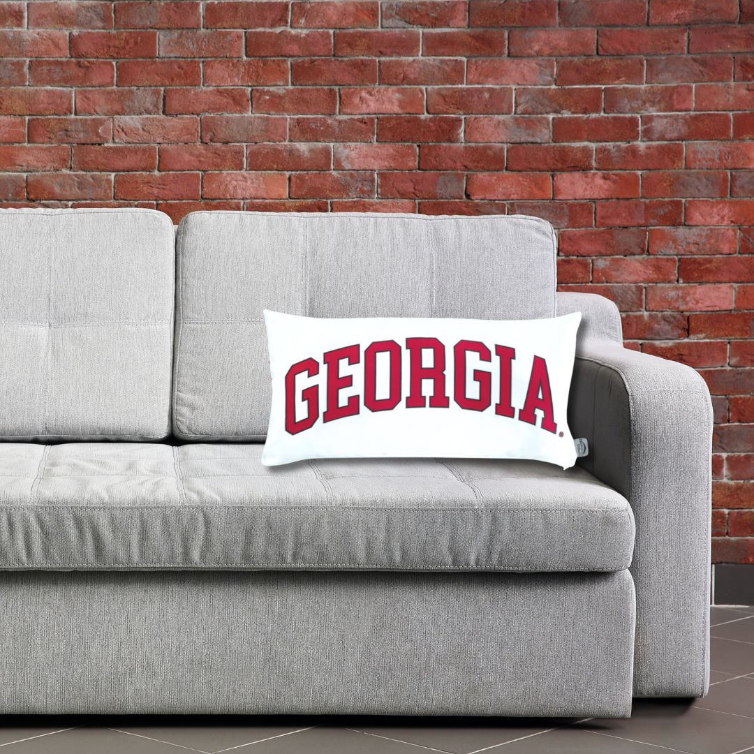 University of Georgia Bulldogs Lumbar Pillow Cover