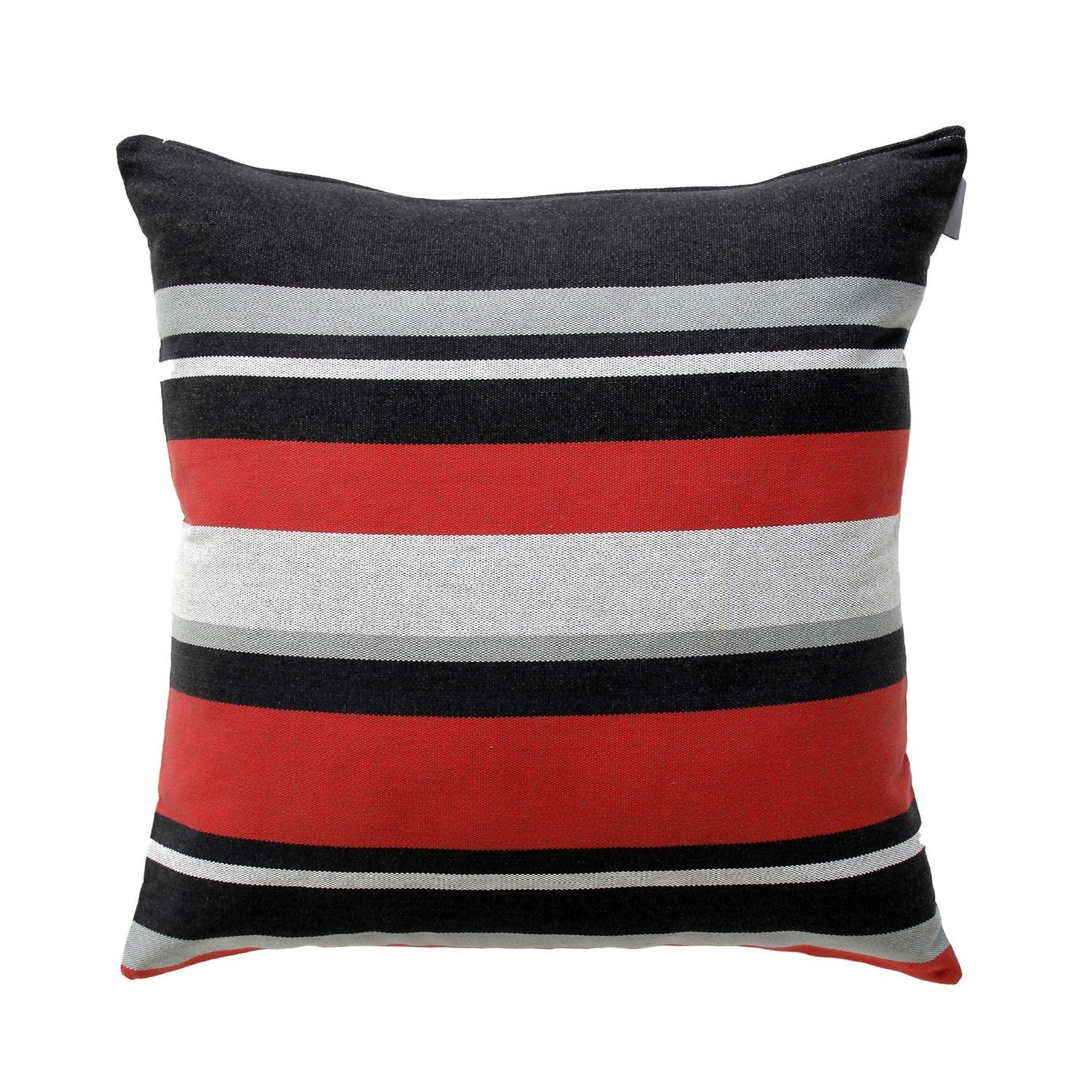 University of Georgia Colors Striped Pillow Cover