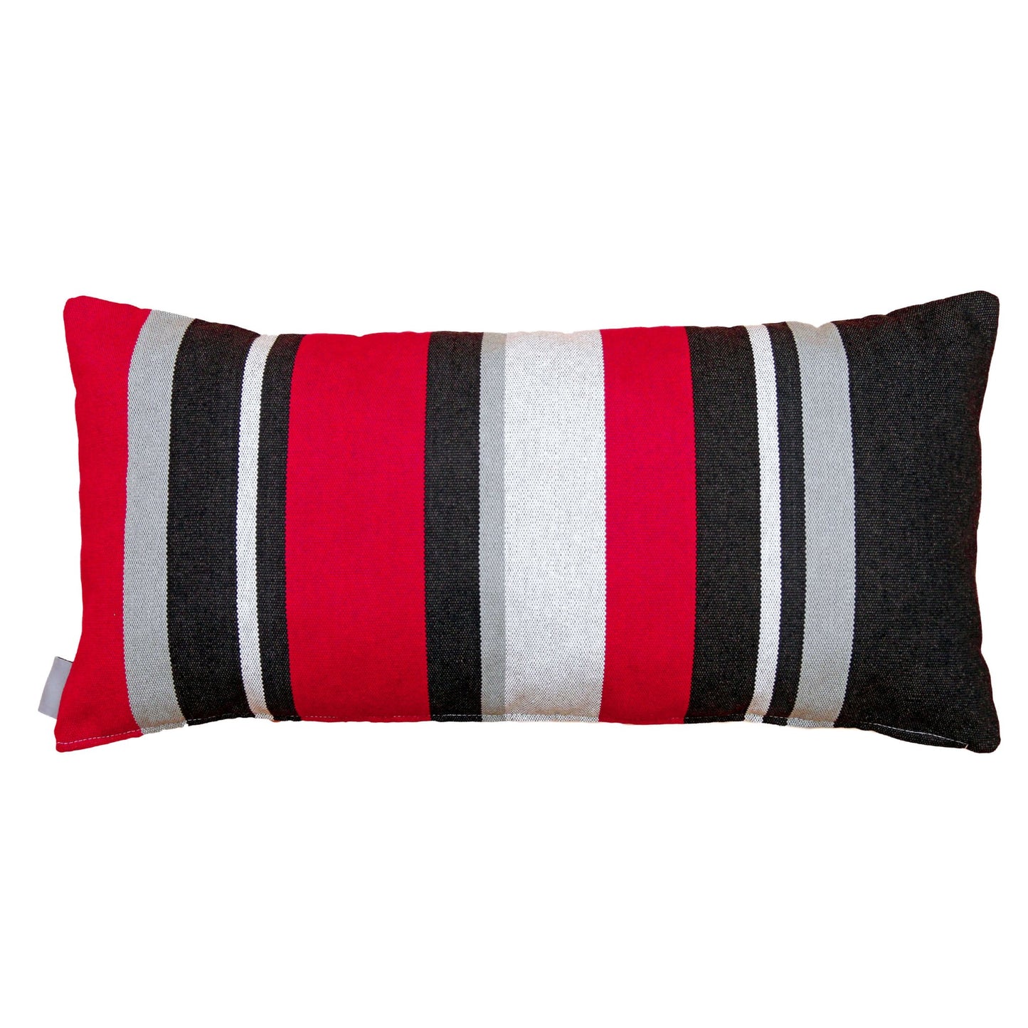 University of Georgia Colors Striped Pillow Cover