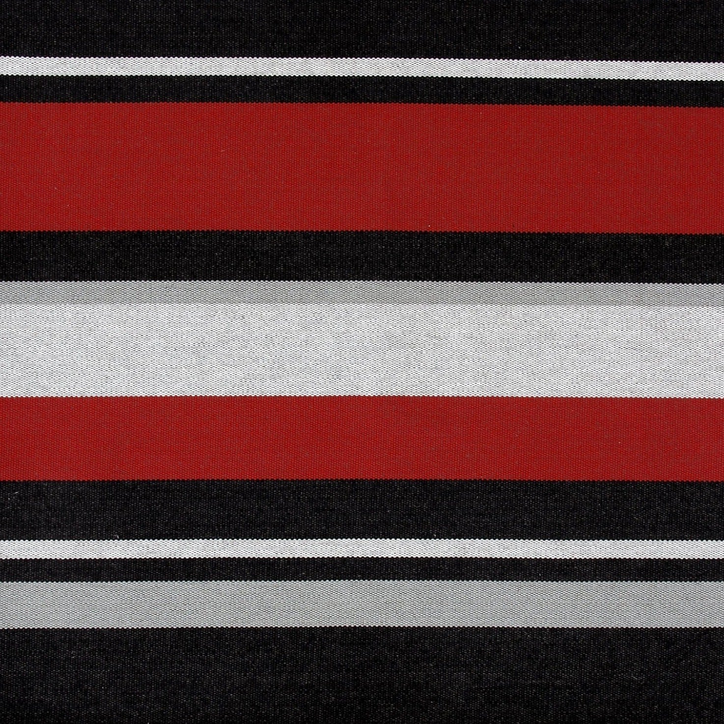 University of Georgia Colors Striped Pillow Cover