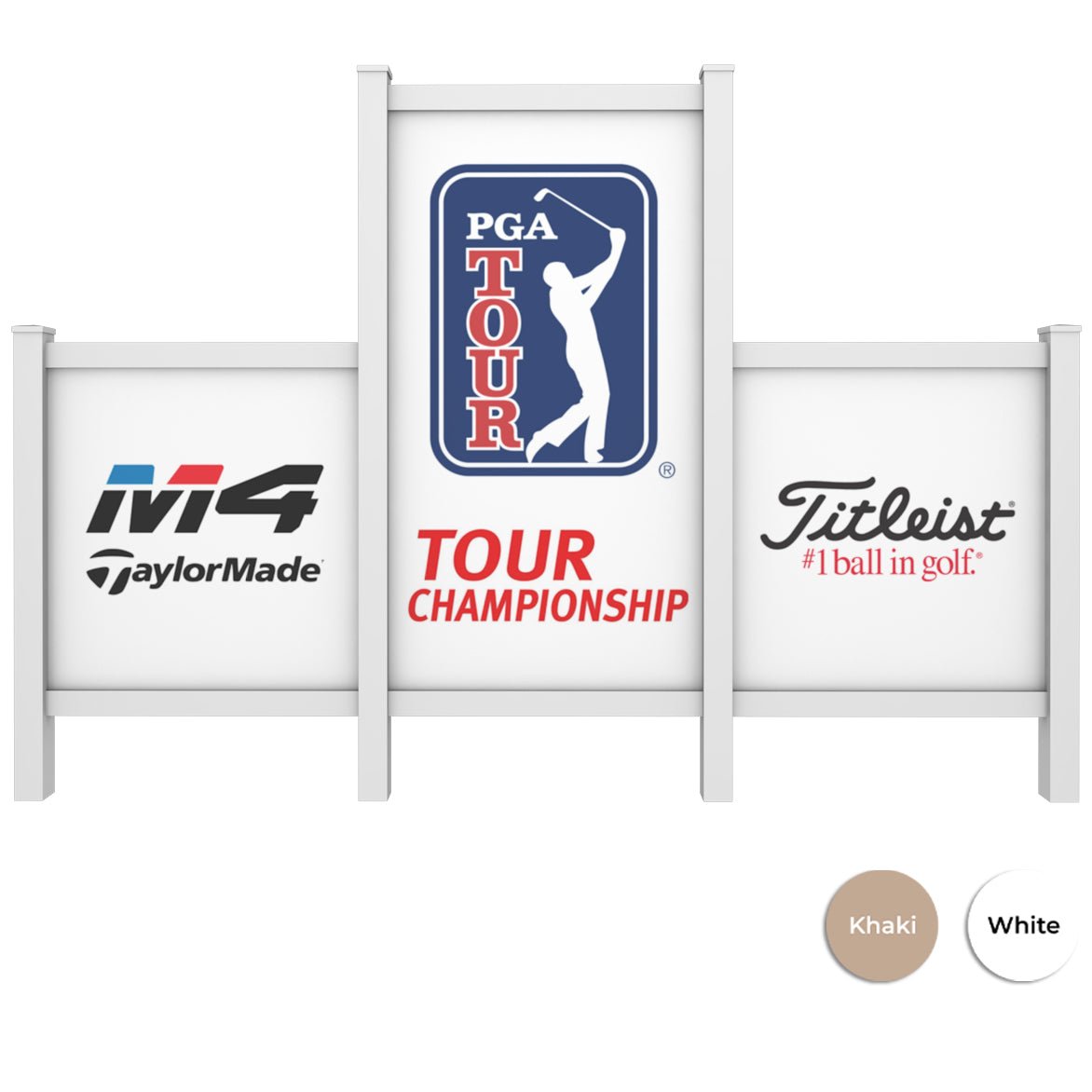 Vinyl Golf Sign Frame Kit