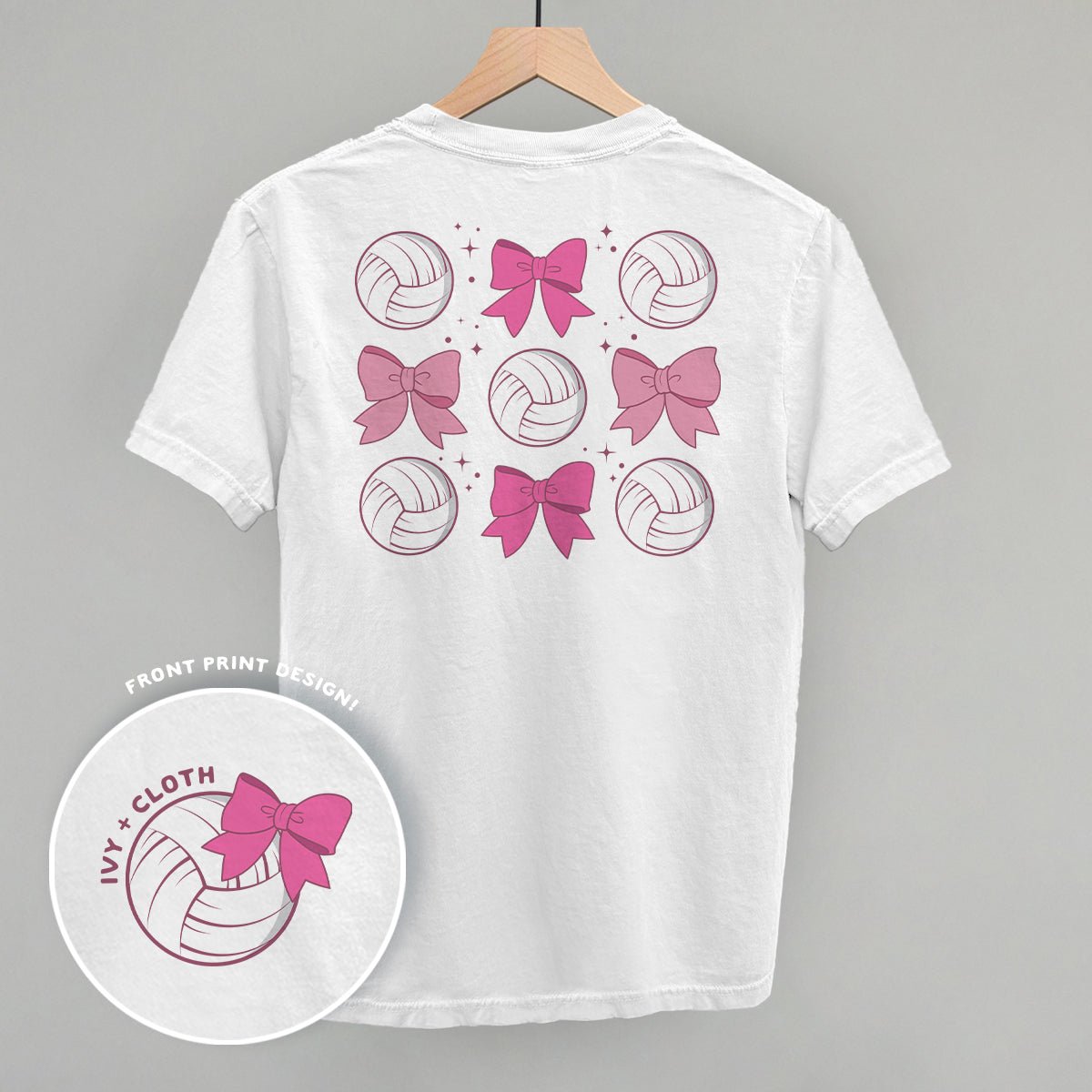 Volleyballs and Bows (Back Print)