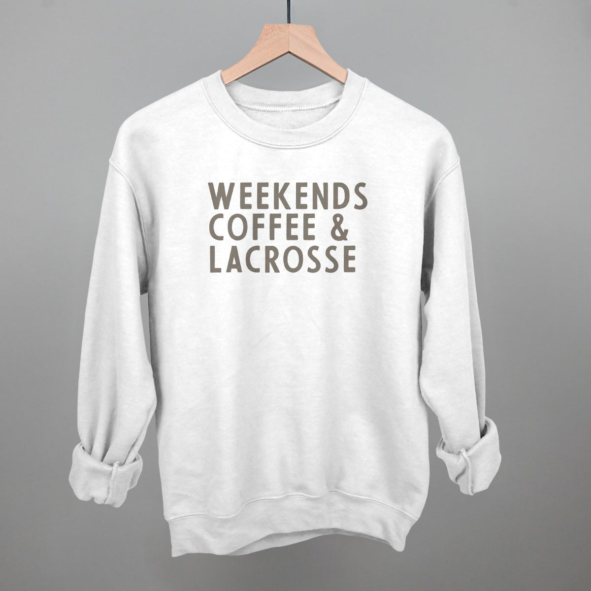 Weekends Coffee & Lacrosse T-shirt