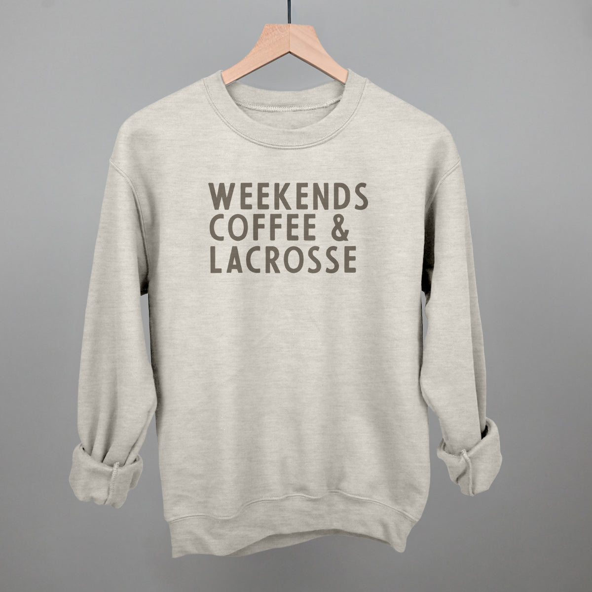 Weekends Coffee & Lacrosse T-shirt