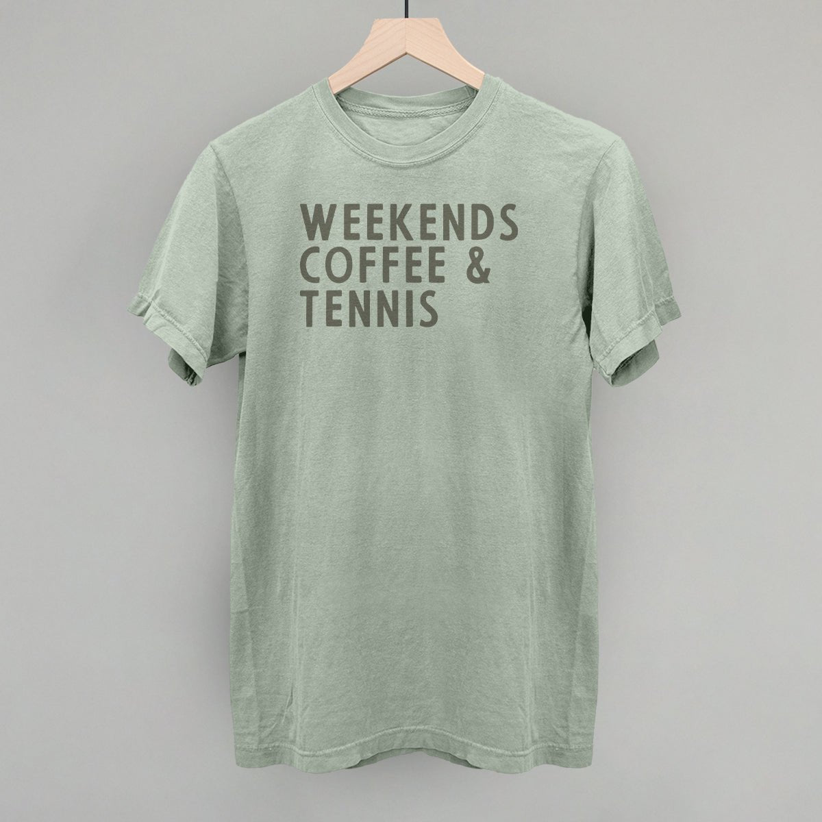 Weekends Coffee & Tennis Sweatshirt