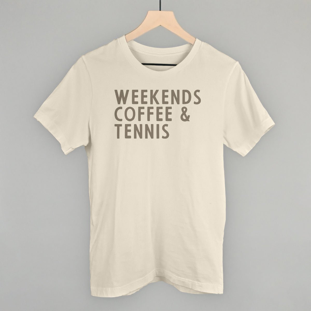 Weekends Coffee & Tennis Sweatshirt