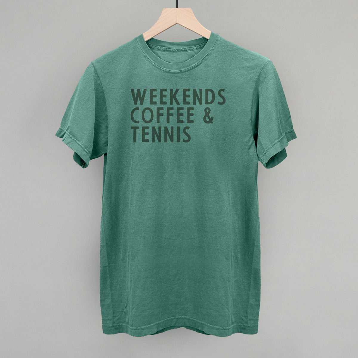 Weekends Coffee & Tennis Sweatshirt