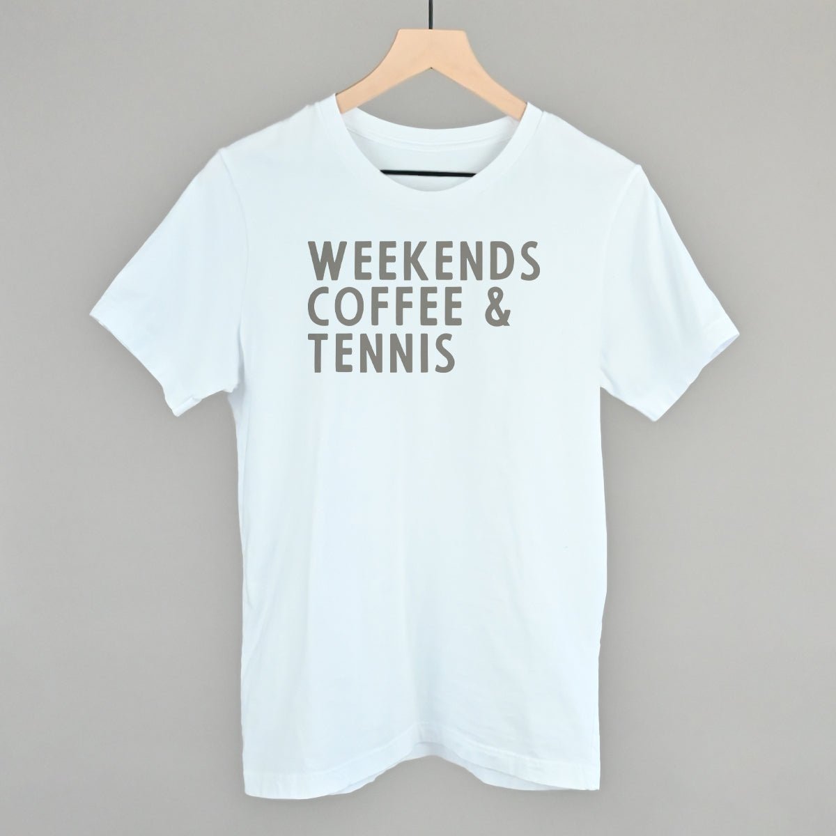 Weekends Coffee & Tennis Sweatshirt