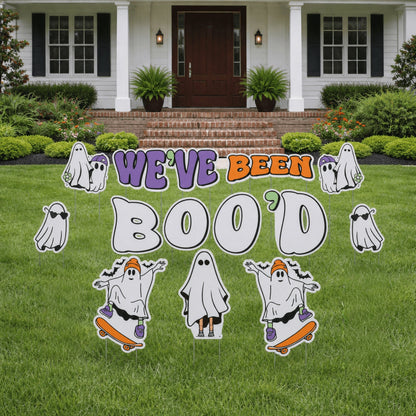 We've Been Boo'd' Yard Cards - 13 Pc Set