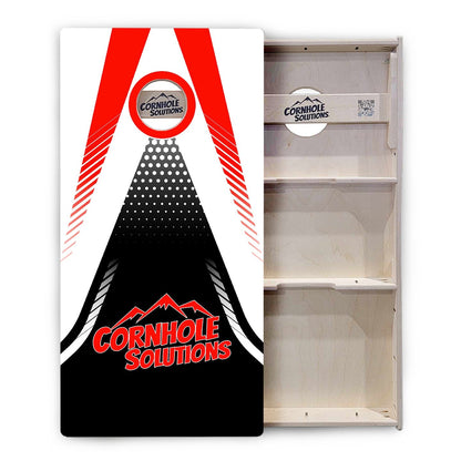 White Jersey Cornhole Boards - Professional Tournament Series