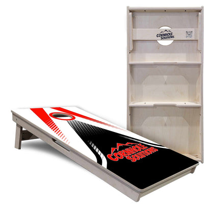 White Jersey Cornhole Boards - Professional Tournament Series