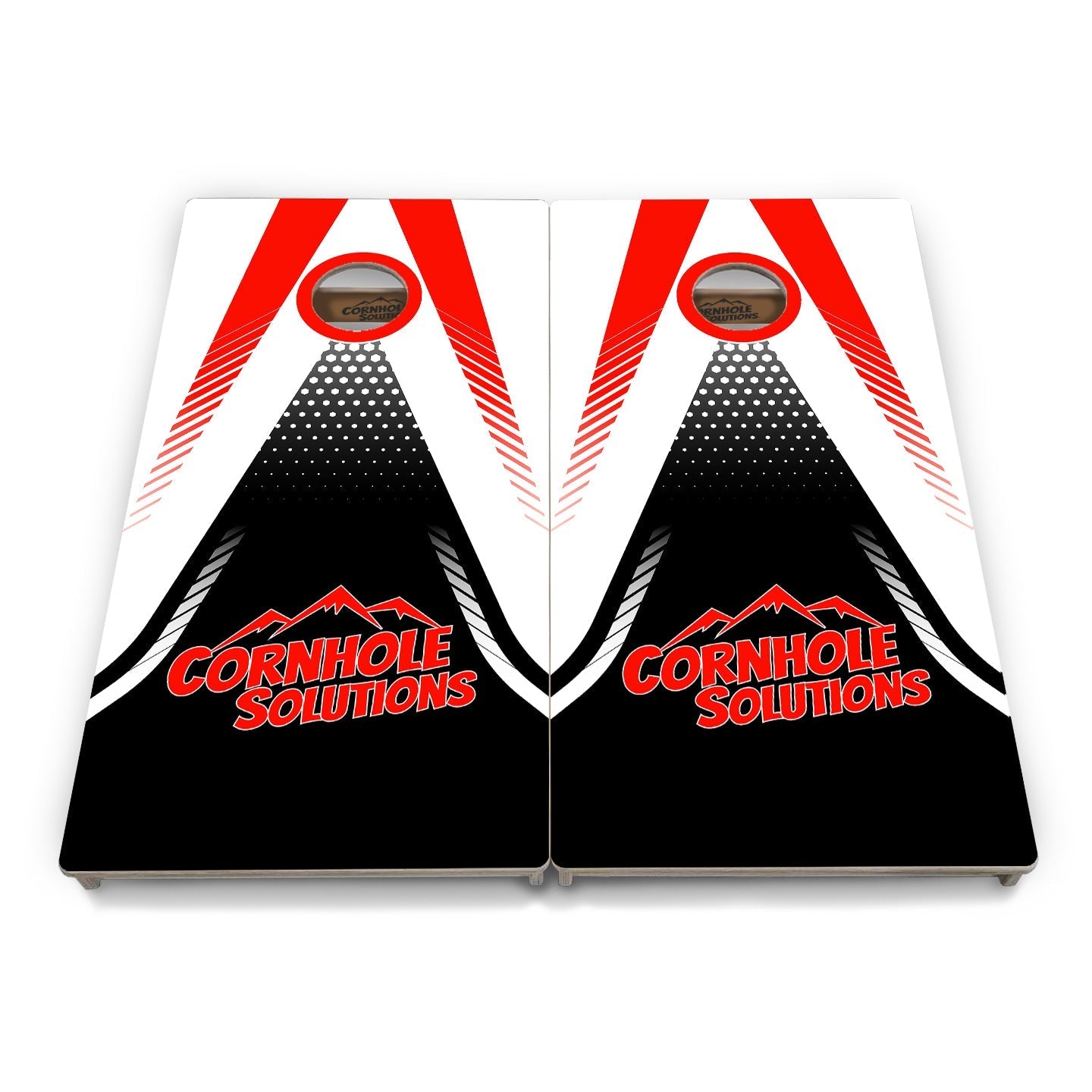 White Jersey Cornhole Boards - Professional Tournament Series