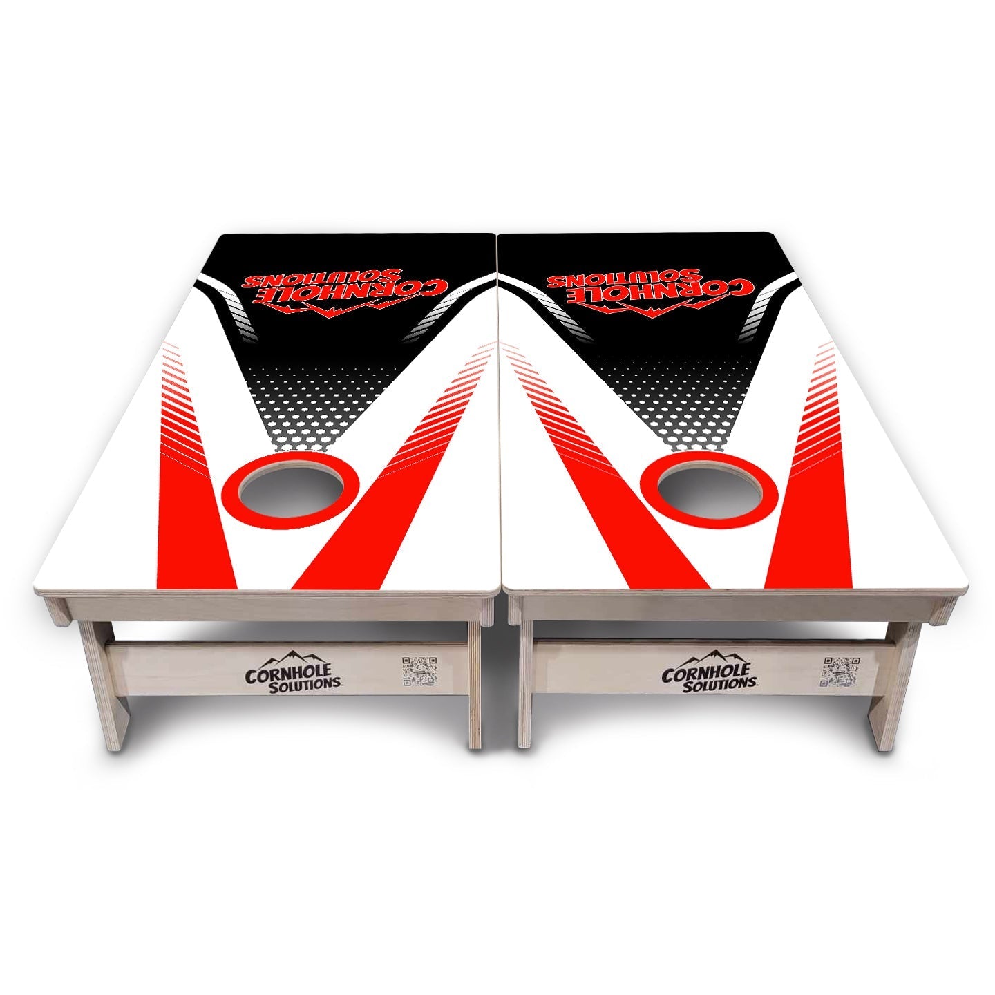 White Jersey Cornhole Boards - Professional Tournament Series
