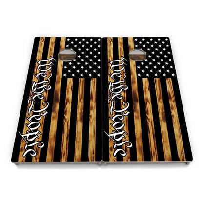 WTP USA Flag Cornhole Boards - Professional Tournament Series