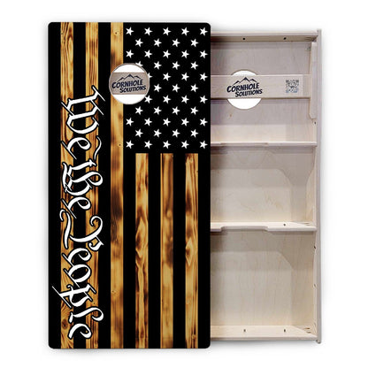 WTP USA Flag Cornhole Boards - Professional Tournament Series