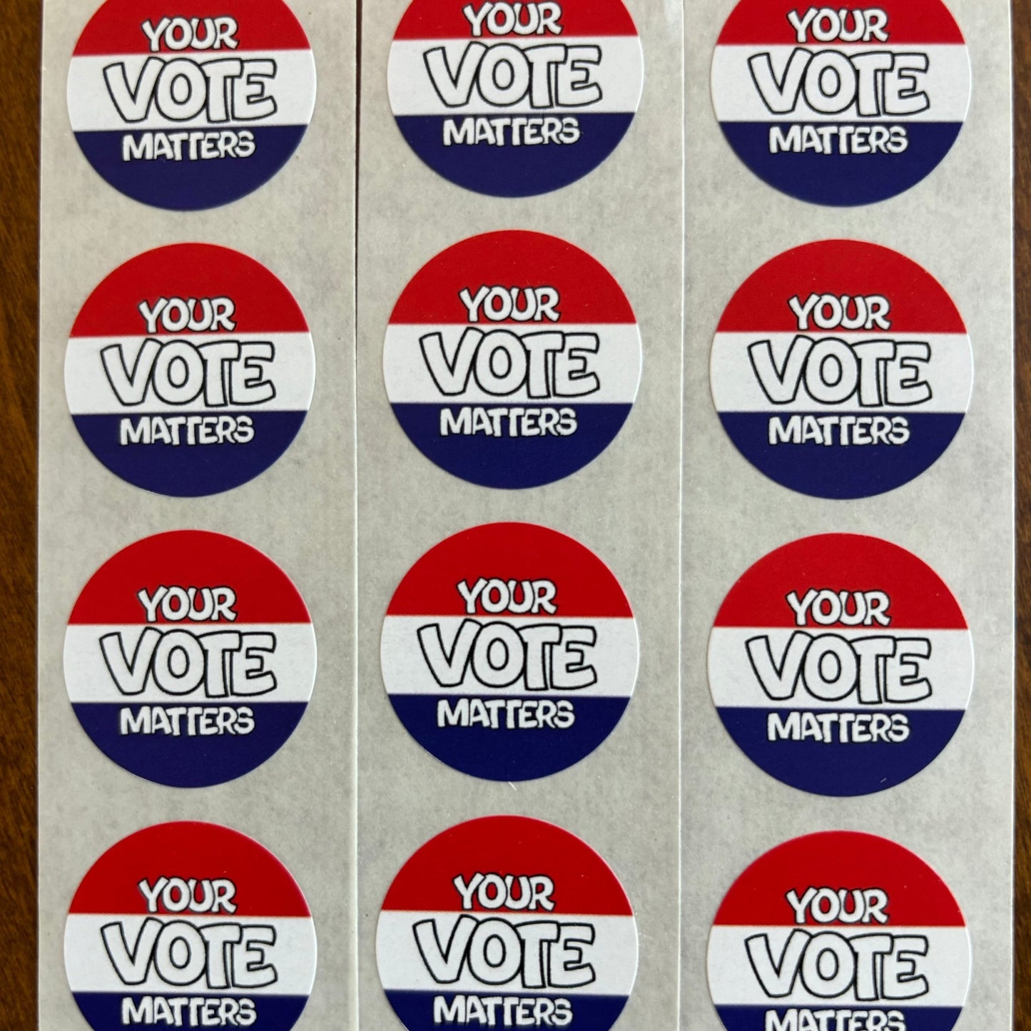 Your Vote Matters Stickers