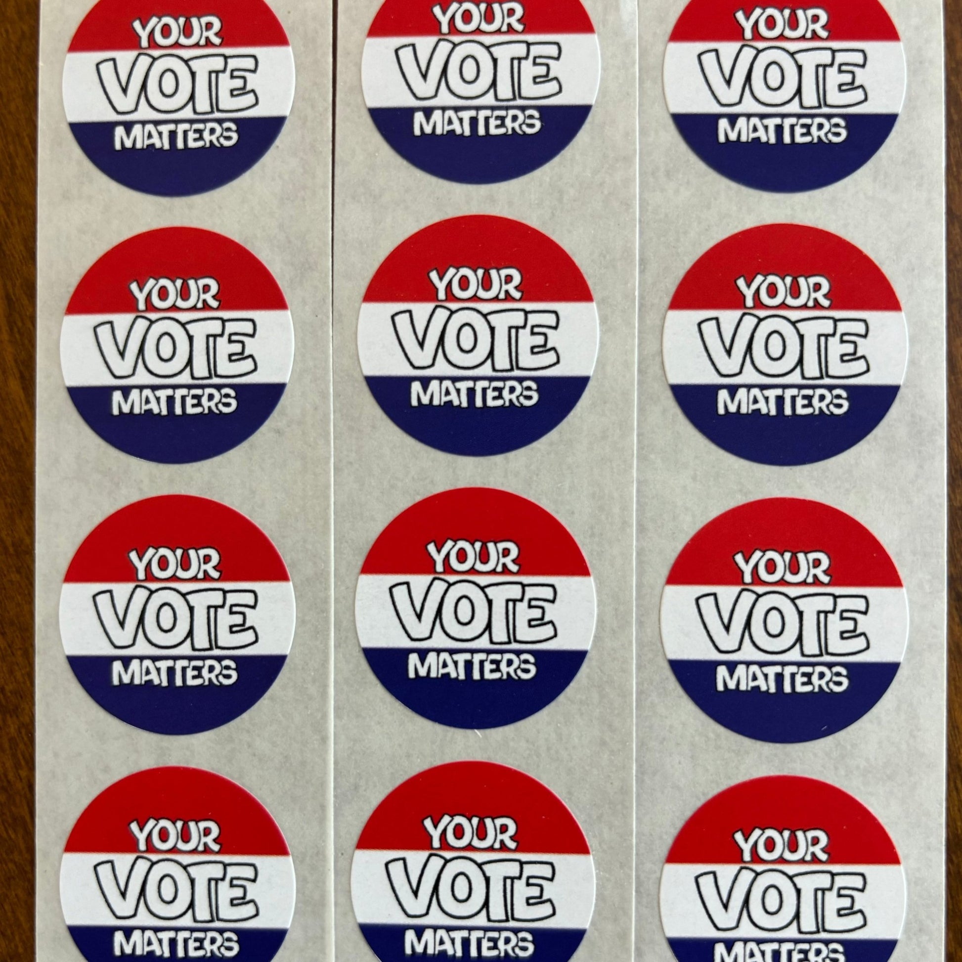 Your Vote Matters Stickers