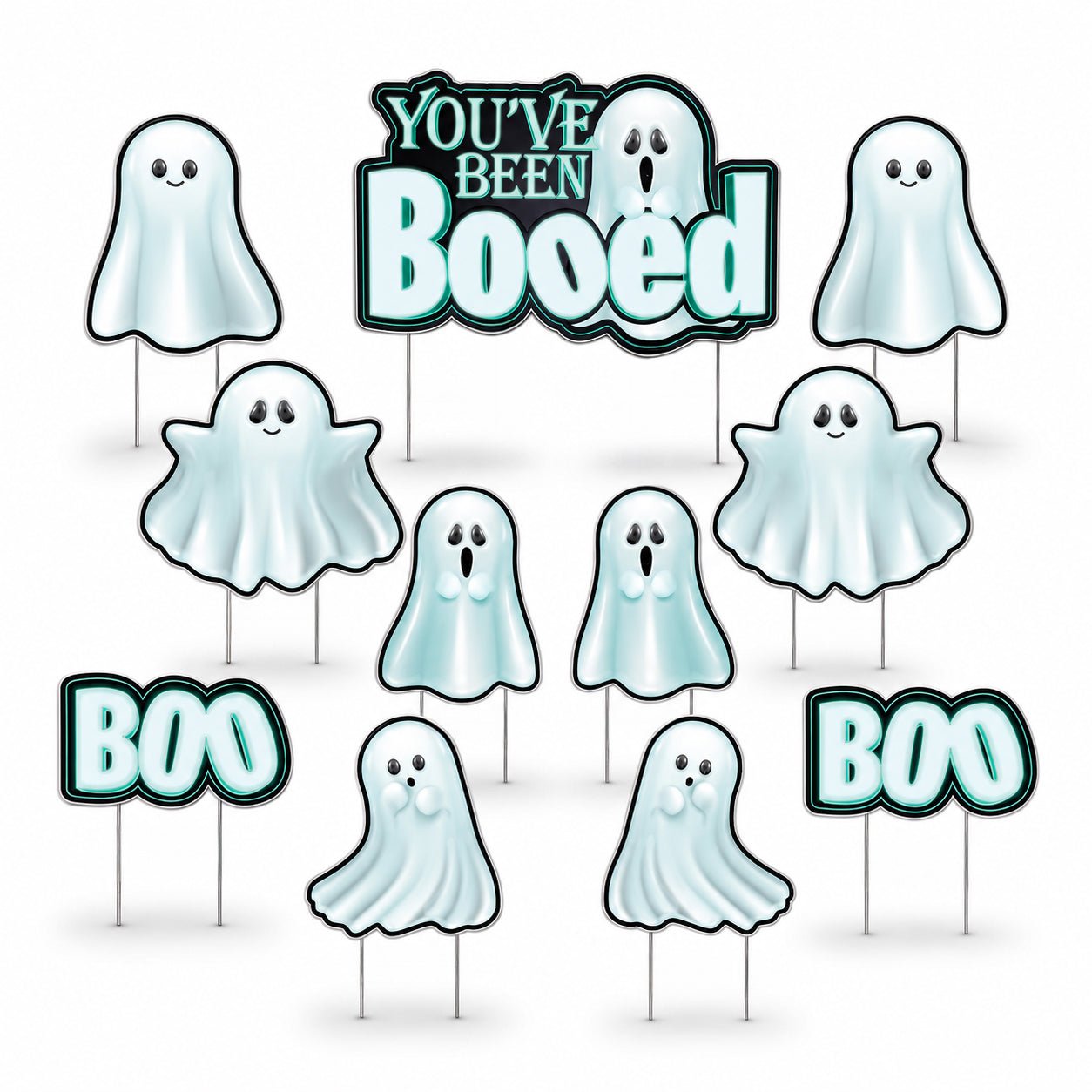 You've Been Booed - Ghostly Halloween Party - 11 Pieces - Boogram
