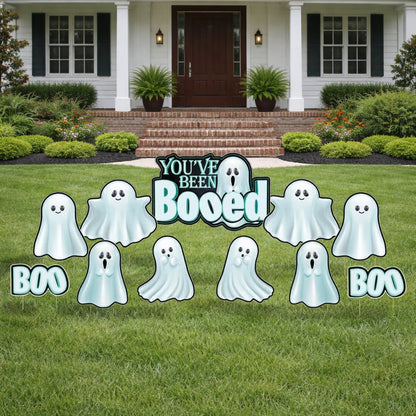 You've Been Booed - Ghostly Halloween Party - 11 Pieces - Boogram