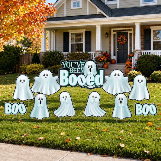 You've Been Booed - Ghostly Halloween Party - 11 Pieces - Boogram