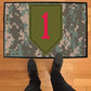 first infantry doormat