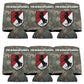 Military 11th Armored Cavalry Can Coolers Set of 6 - 6 Designs - FREE SHIPPING