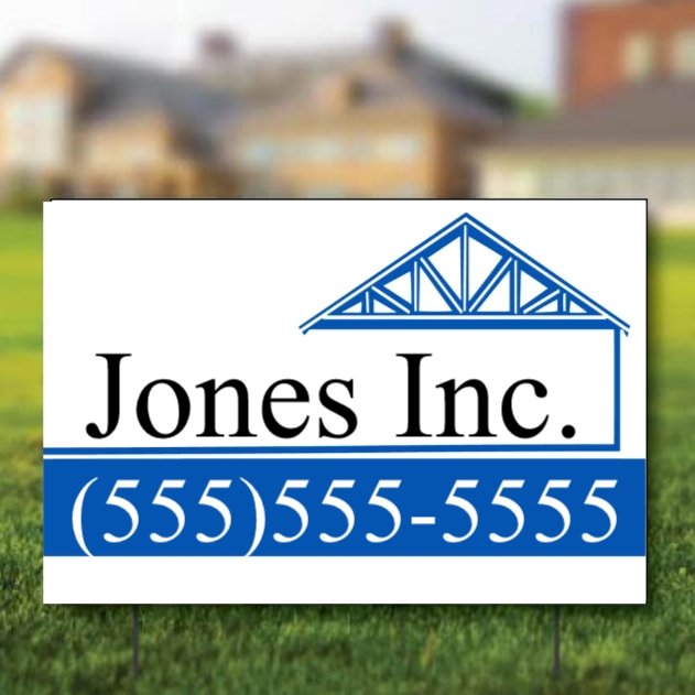 Contractor Yard Signs | 12
