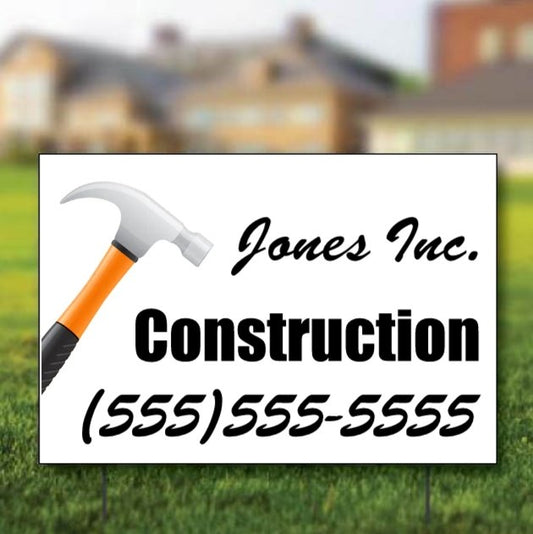 Custom Contractor Yard Signs | VictoryStore – VictoryStore.com