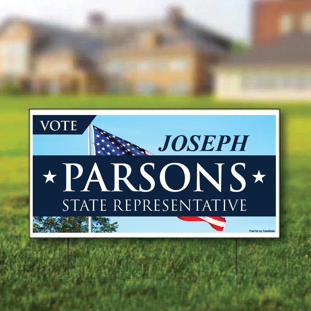 For President Sign Custom Political Campaign Yard Signs | Cheap & Fast – VictoryStore.com