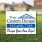 18"x24" Design Your Own Contractor Yard Signs
