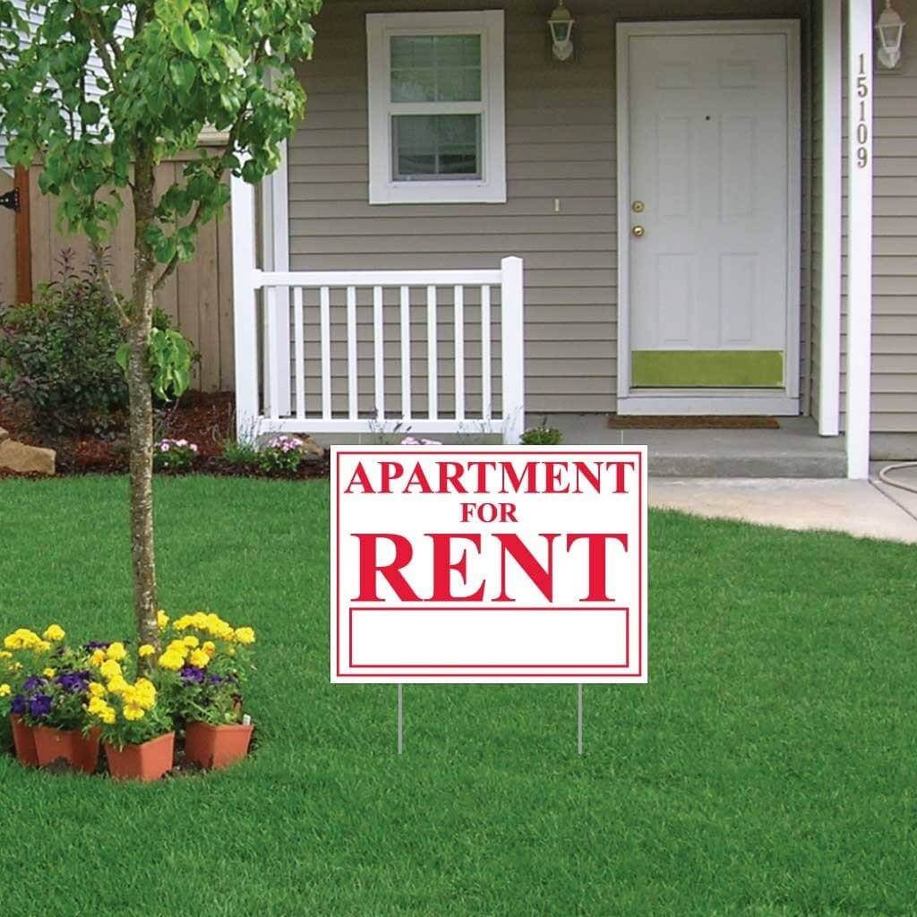 Apartment For Rent Yard Sign | Realtor Signs | VictoryStore ...