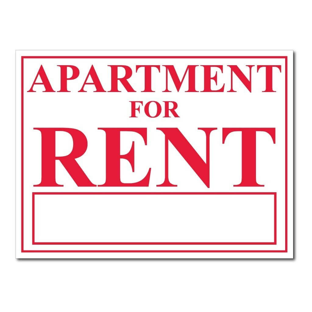 Apartment For Rent Yard Sign | Realtor Signs | VictoryStore ...